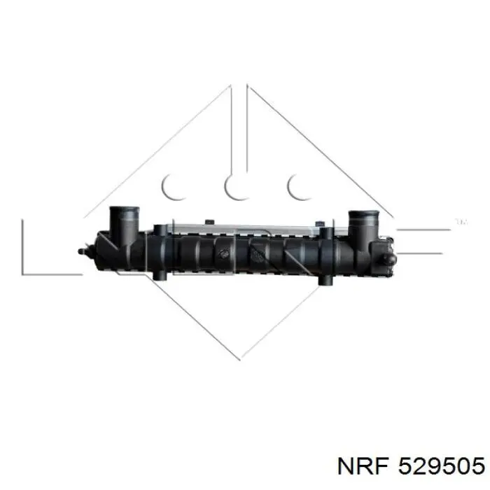 529505 NRF Радиатор основной