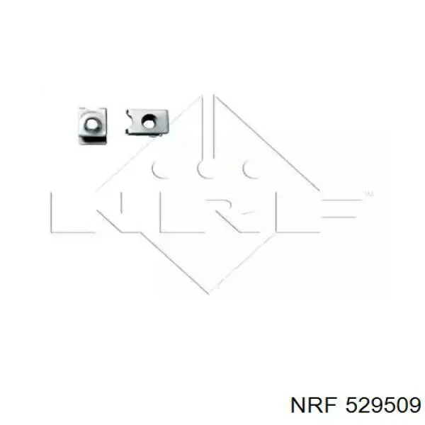 Radiador refrigeración del motor 529509 NRF