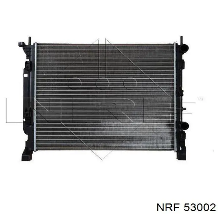 Radiador refrigeración del motor 53002 NRF