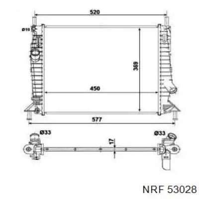 Радиатор охлаждения двигателя Ford 1354176 цена, от 74.72 USD