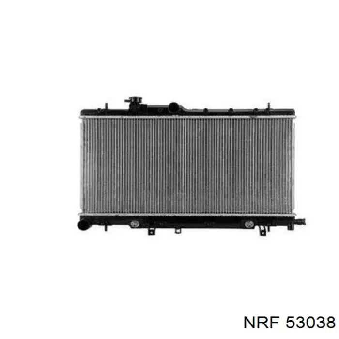 Радиатор 45111AE011 Subaru