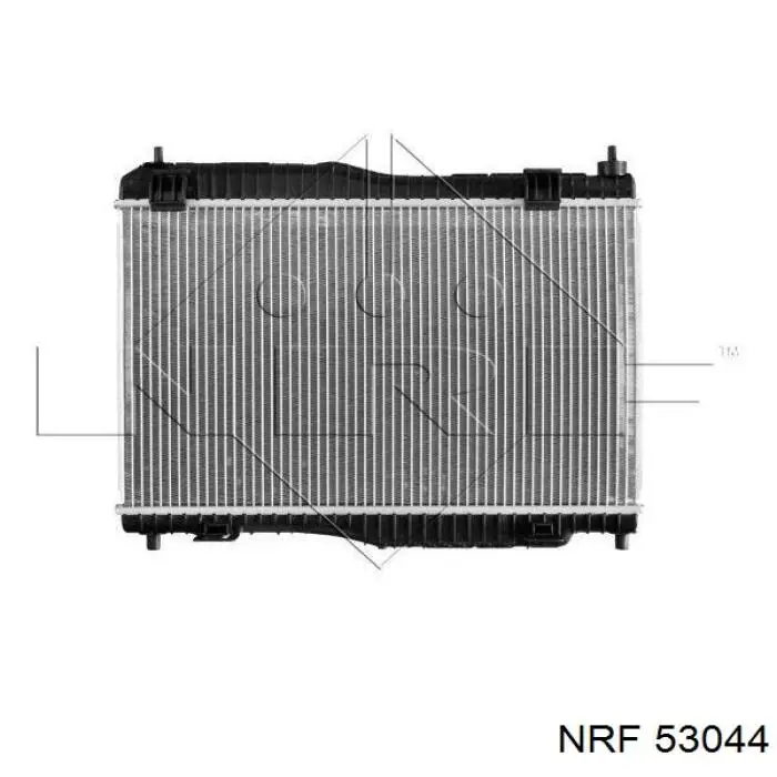 Radiador refrigeración del motor 53044 NRF