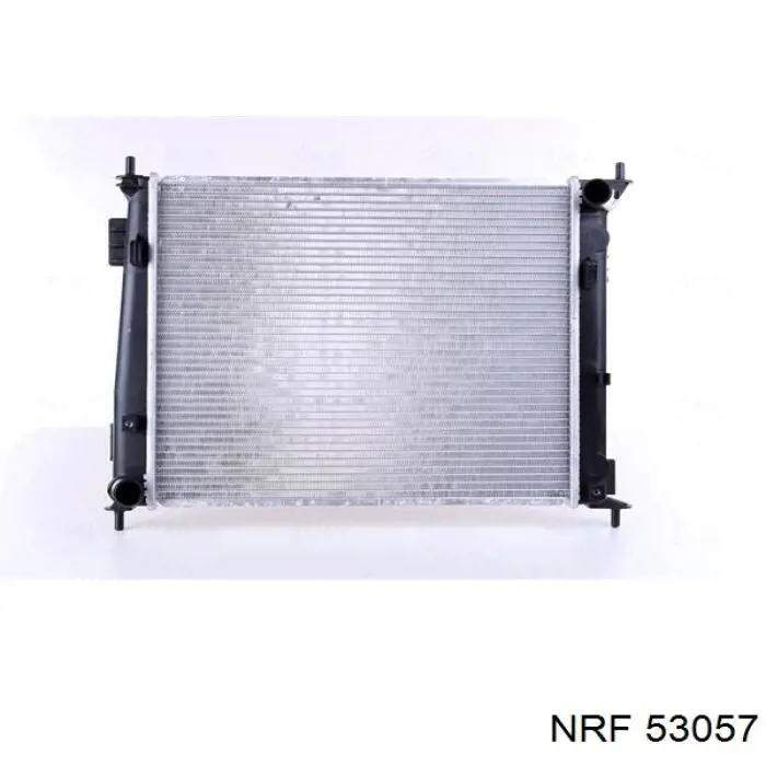 Radiador refrigeración del motor 53057 NRF