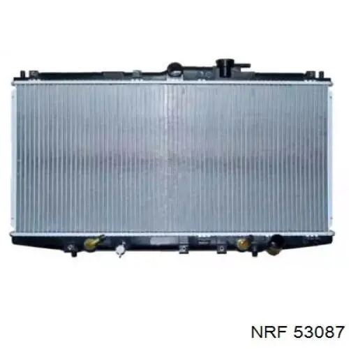 Radiador refrigeración del motor 53087 NRF