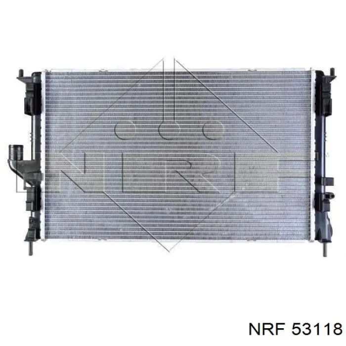 Radiador refrigeración del motor 53118 NRF