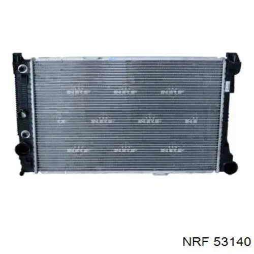 Radiador refrigeración del motor 53140 NRF
