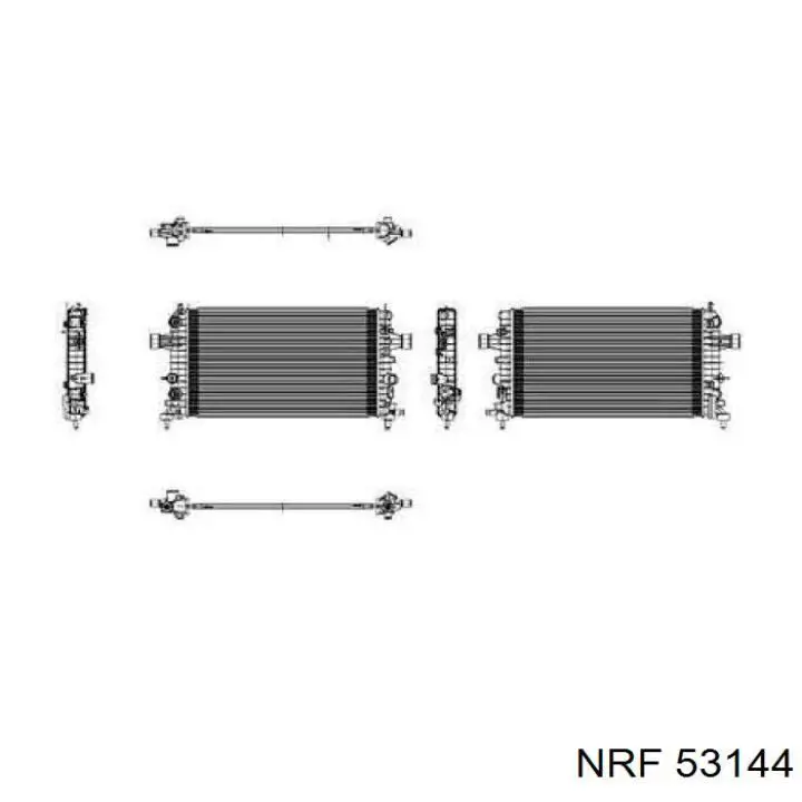 AC230048 Maxgear Радиатор основной
