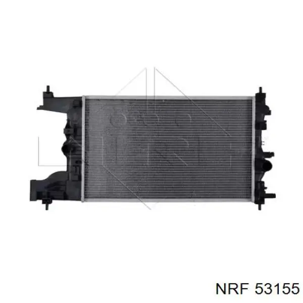 Radiador refrigeración del motor 53155 NRF