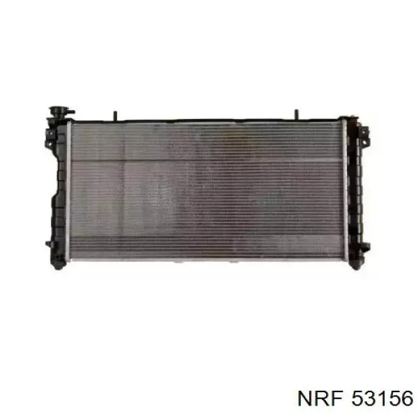 Radiador refrigeración del motor 53156 NRF
