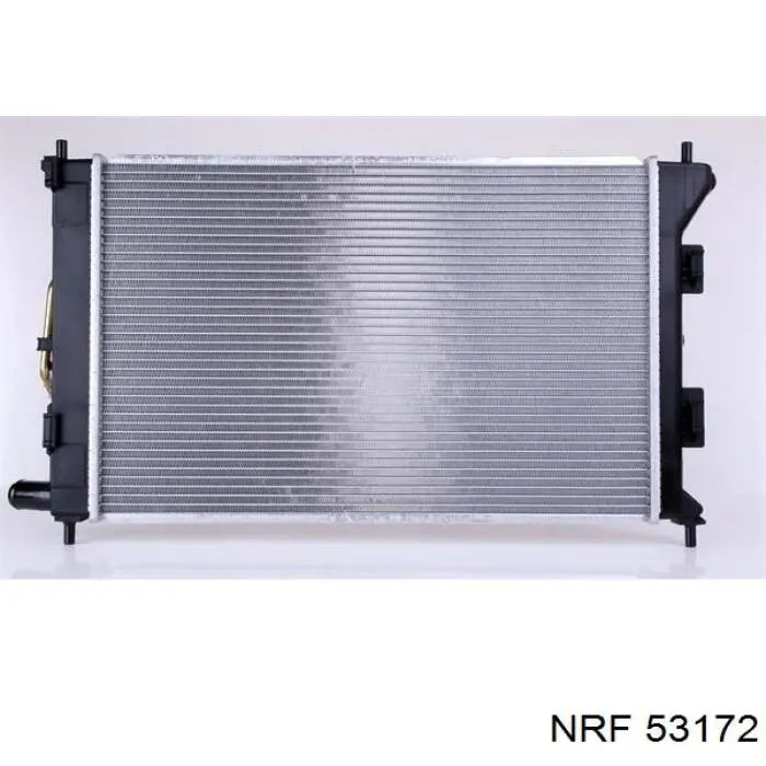 Radiador refrigeración del motor 53172 NRF