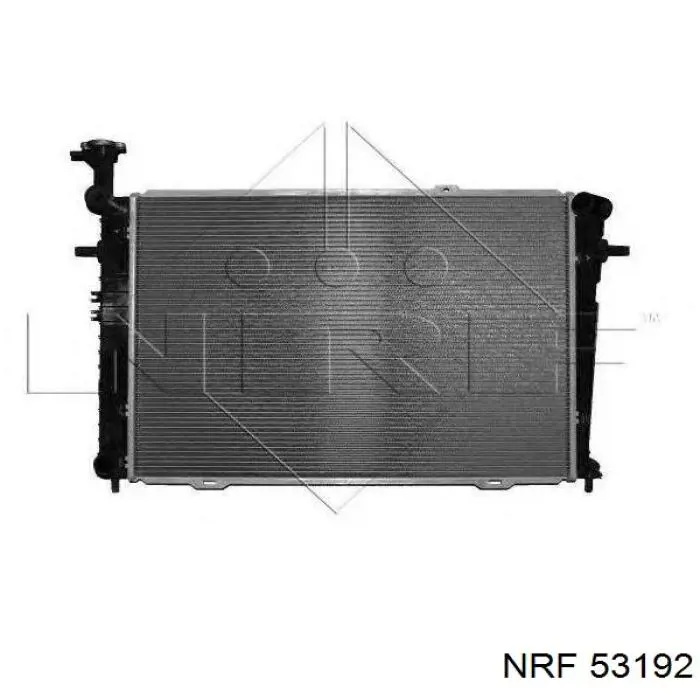 Радиатор охлаждения двигателя NRF 53192 цена, от 105.82 USD