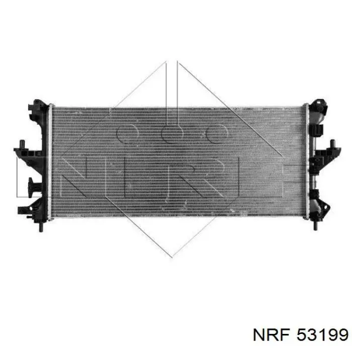 Радиатор 53199 NRF