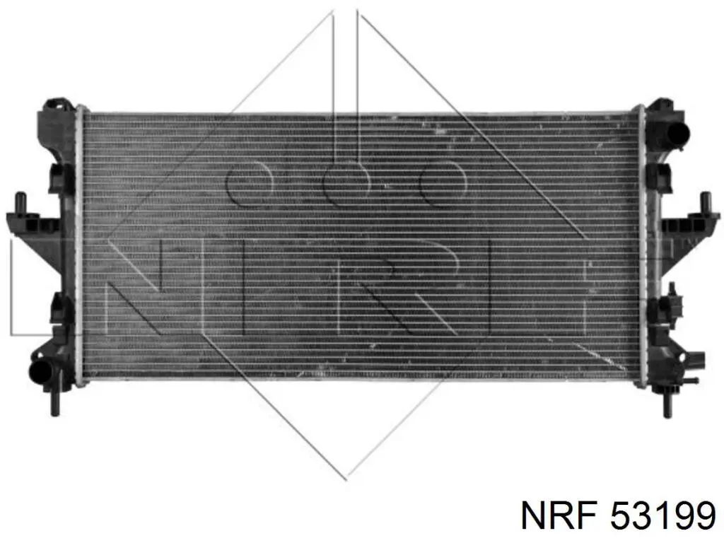 53199 NRF radiador de esfriamento de motor