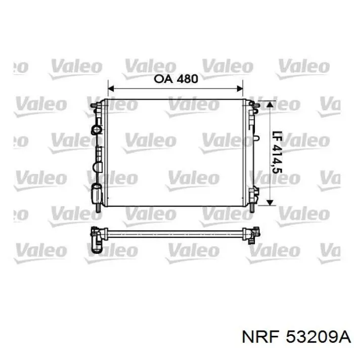 Радиатор охлаждения двигателя Renault (RVI) 8660000436 цена, от 57.63 USD