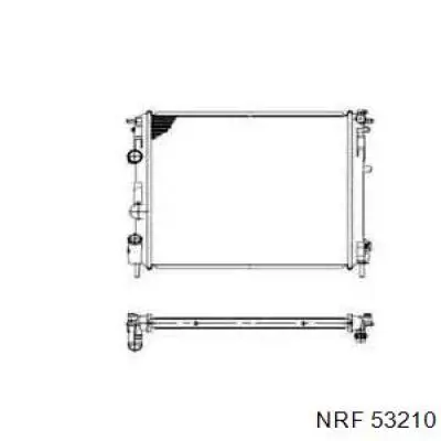 Радиатор 53210 NRF