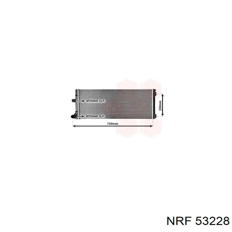 Радиатор охлаждения двигателя Fiat/Alfa/Lancia 46739749 цена, от 41.40 USD