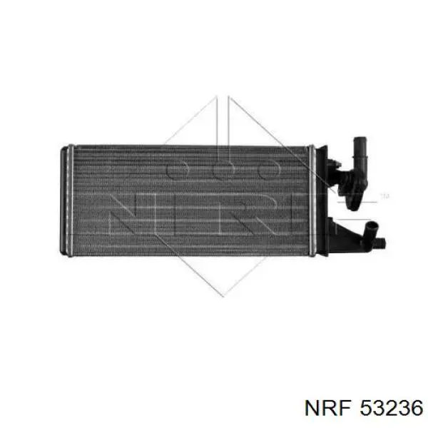 Radiador de calefacción 53236 NRF
