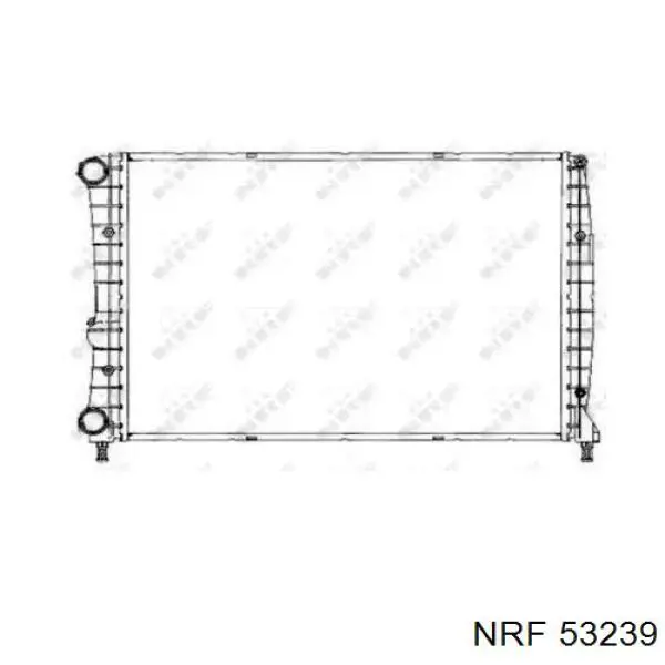 53239 NRF радиатор