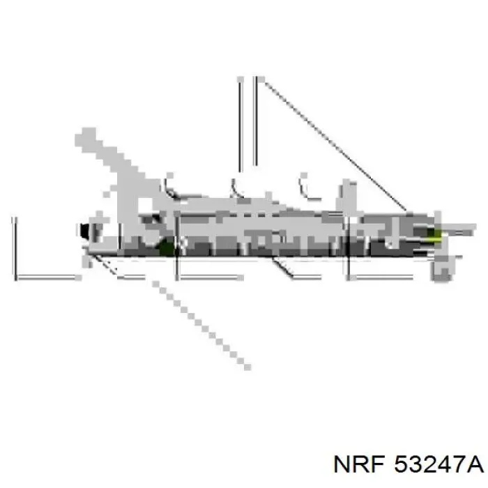 Радиатор охлаждения двигателя Thermotec D7F071TT цена, от 75.02 USD