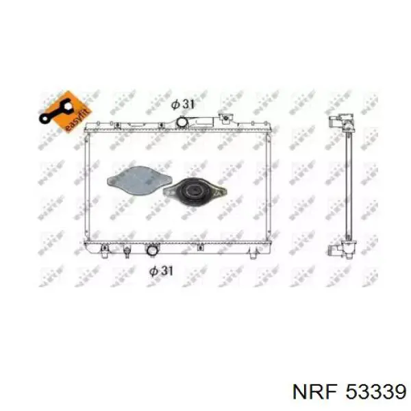 53339 NRF радиатор