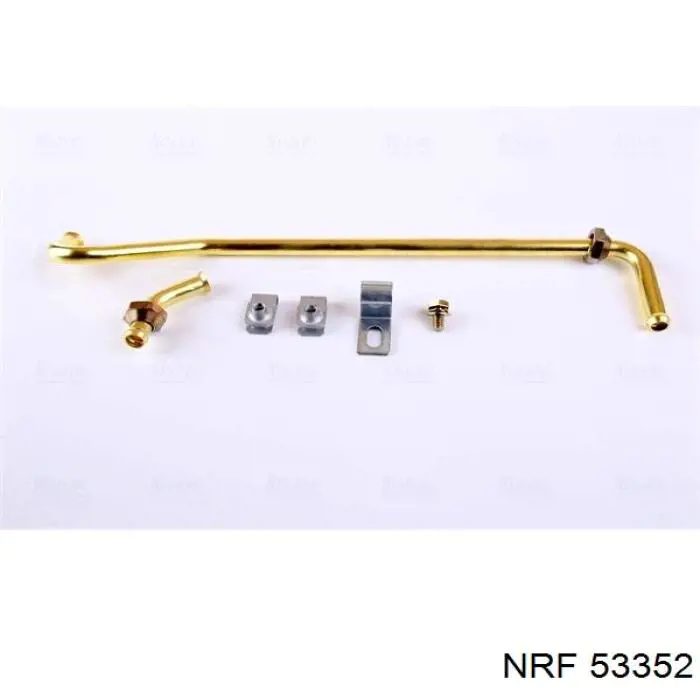 Radiador refrigeración del motor 53352 NRF