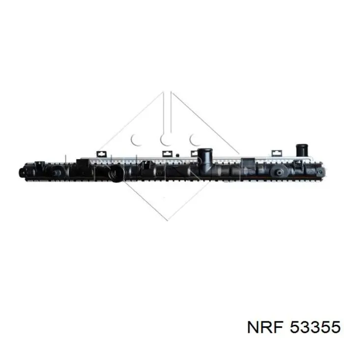 Radiador refrigeración del motor 53355 NRF