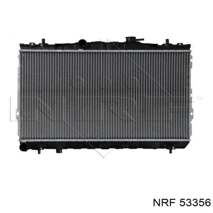 Radiador refrigeración del motor 53356 NRF
