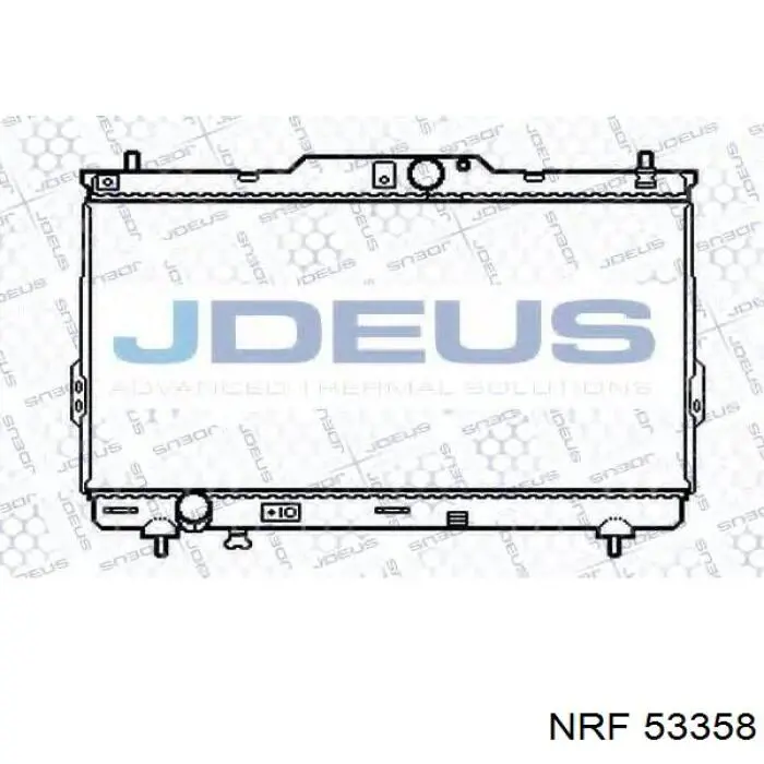 Радиатор охлаждения двигателя NRF 53358 цена, от 161.77 USD