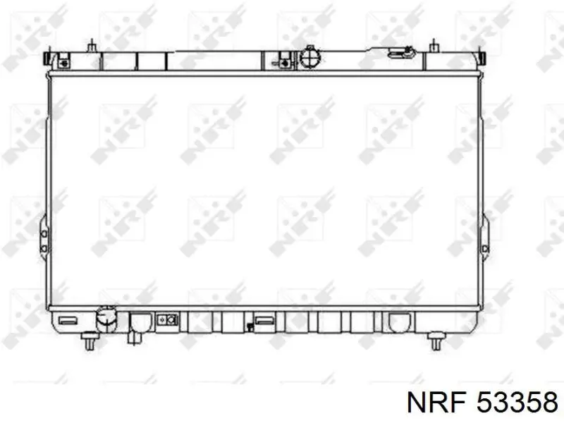 Радиатор ADG09896C Blue Print