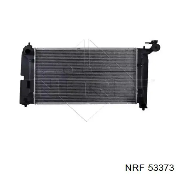 Radiador refrigeración del motor 53373 NRF