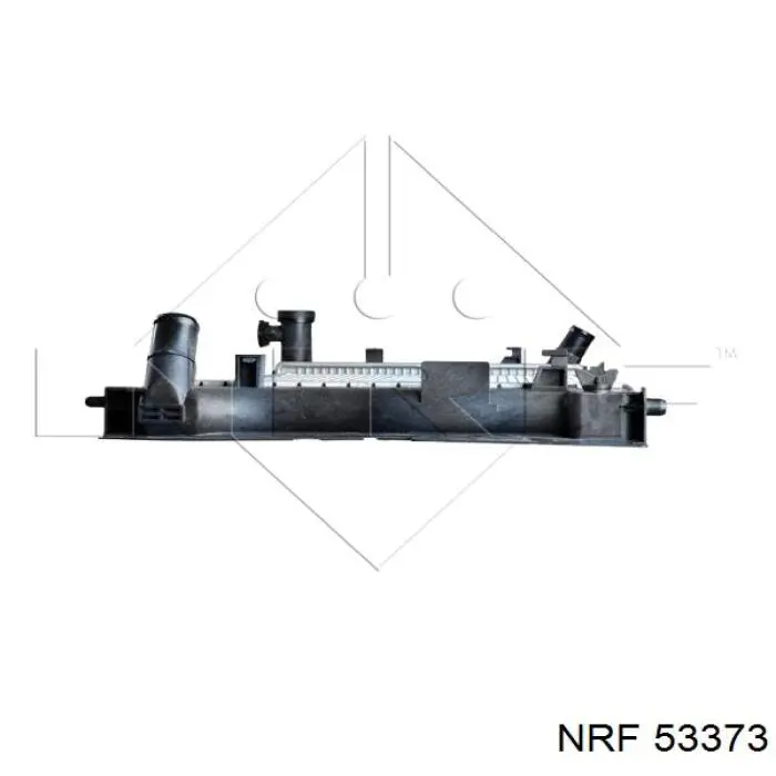Радиатор охлаждения двигателя NRF 53373 цена, от 79.18 USD