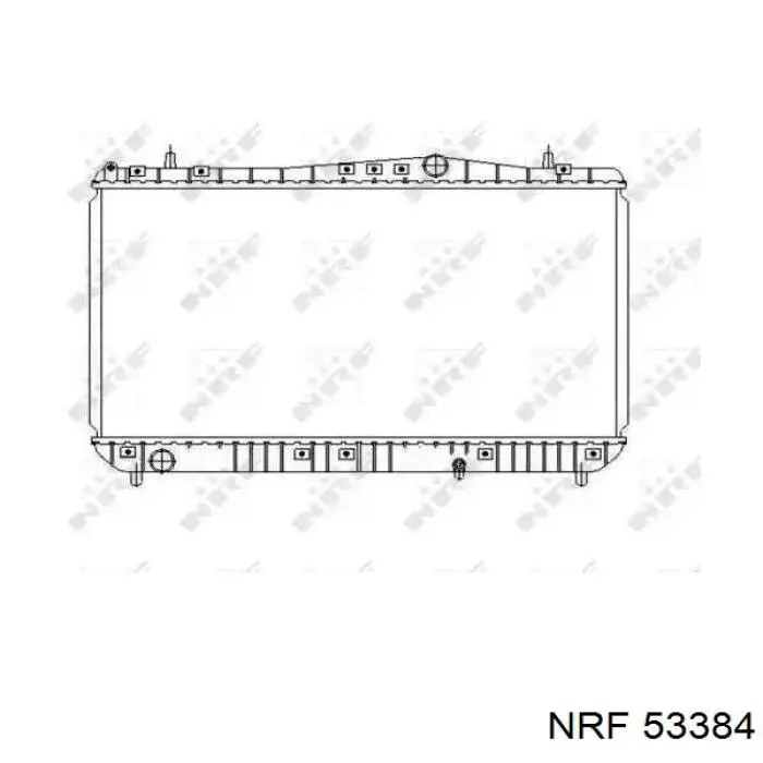 53384 NRF радиатор