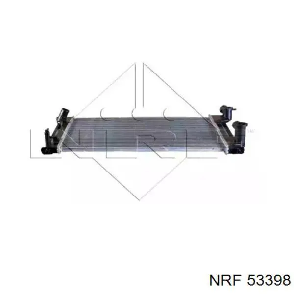 Radiador refrigeración del motor 53398 NRF