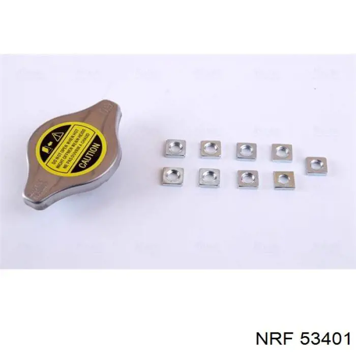 Radiador refrigeración del motor 53401 NRF