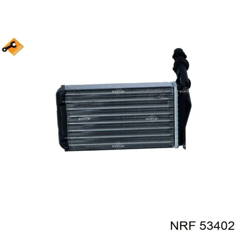 Radiador de calefacción 53402 NRF