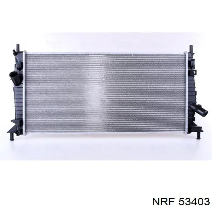 Radiador refrigeración del motor 53403 NRF