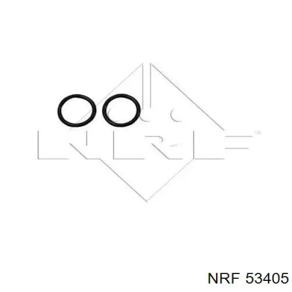 Радиатор 53405 NRF