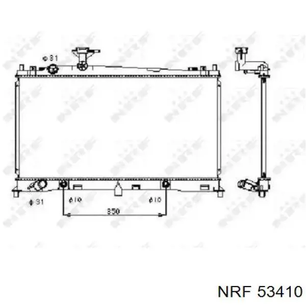 53410 NRF радиатор