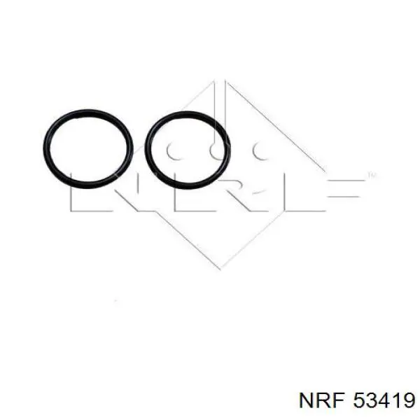 Радиатор 53419 NRF