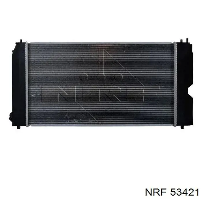 Radiador refrigeración del motor 53421 NRF