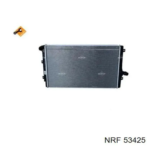 Radiador refrigeración del motor 53425 NRF