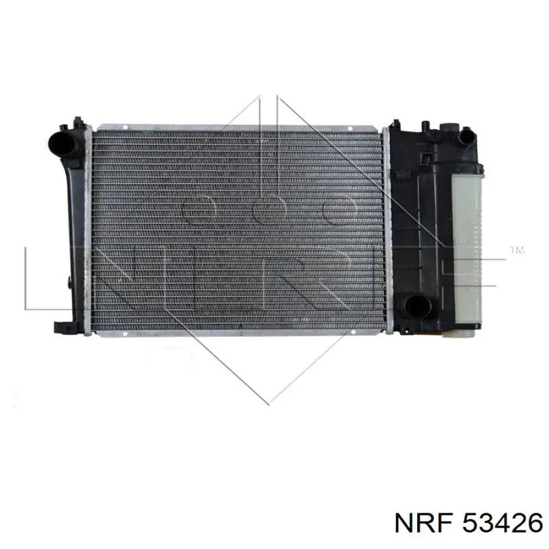Radiador refrigeración del motor 53426 NRF