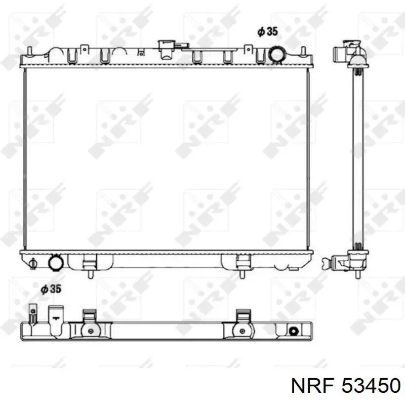 Радиатор 636902 Hart