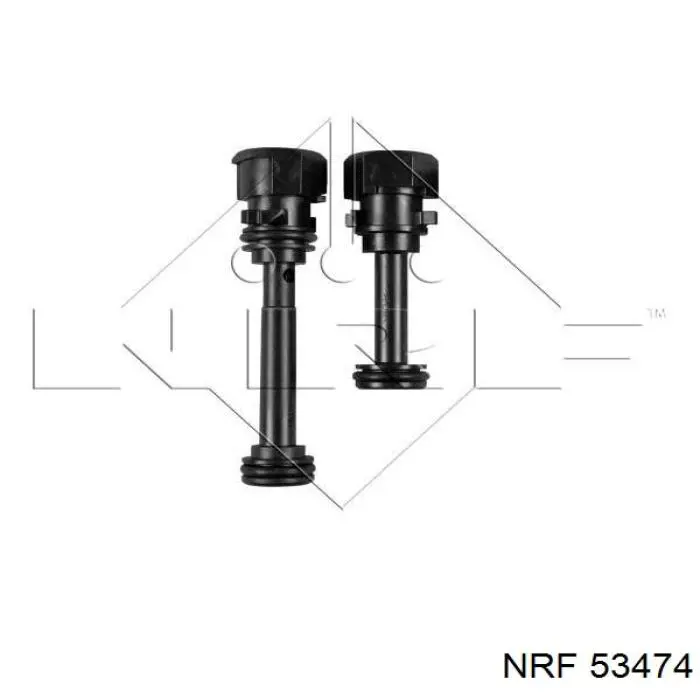 Радиатор охлаждения двигателя NRF 53474 цена, от 122.29 USD