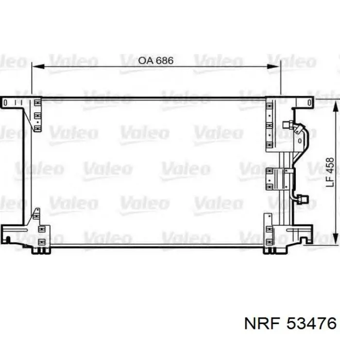 Купить FP50A1334KY Koyorad Радиатор водяной