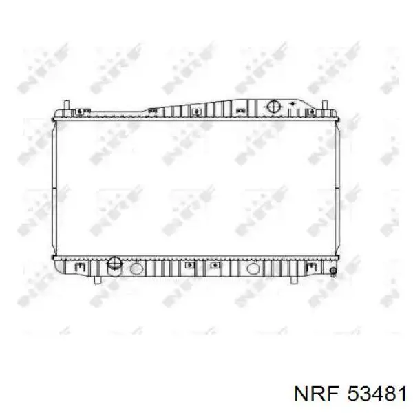 53481 NRF радиатор