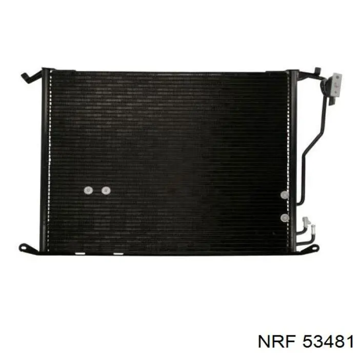 Радіатор охолодження двигуна 53481 NRF