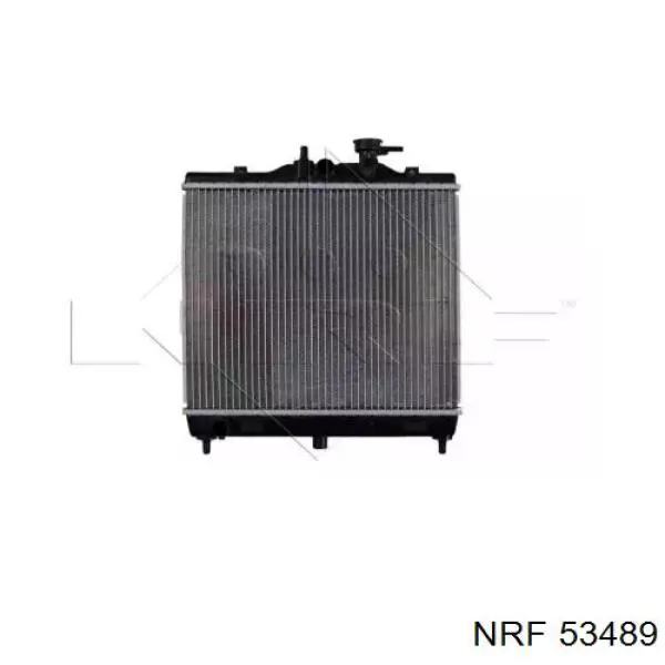 Radiador refrigeración del motor 53489 NRF