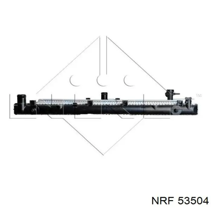 Радиатор охлаждения двигателя Thermotec D70515TT цена, от 92.63 USD