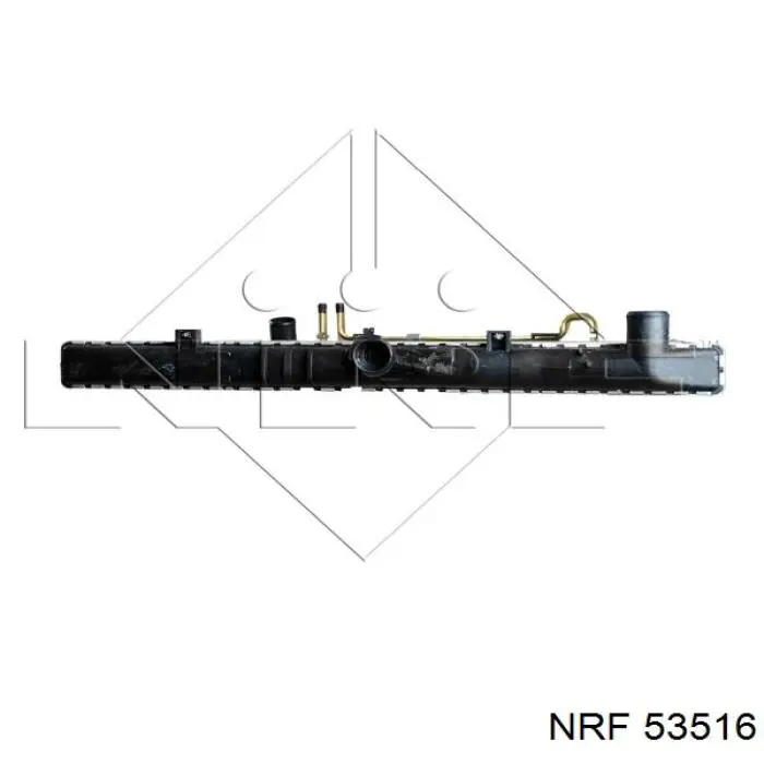 Radiador refrigeración del motor 53516 NRF